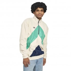 блуза,мъжки,пуловери,umbro,panelled,half,zip,sweatshirt,white,(fog,peppermint,green,dark,navy)