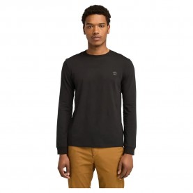 тениска,мъжки,тениски,timberland,dunstan,river,long,sleeve,t,shirt,black,pavement,(black)