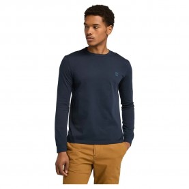 тениска,мъжки,тениски,timberland,dunstan,river,long,sleeve,t,shirt,dark,sapphire,dark,denim,(blue)