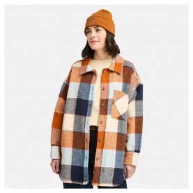 дамски,якета,и,палта,timberland,heavyweight,flannel,overshirt,multicolor