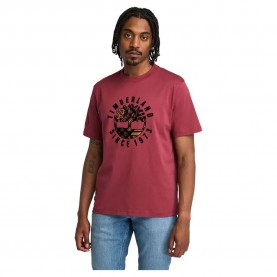 тениска,мъжки,тениски,timberland,holiday,front,graphic,short,sleeve,t,shirt,red,(cordovan)