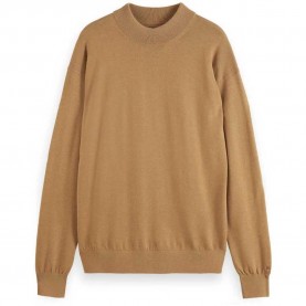 блуза,мъжки,пуловери,scotch,&,soda,179184,sweater,brown,(light,camel)