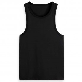 тениска,мъжки,тениски,scotch,&,soda,179190,sleeveless,t,shirt,black,(black)