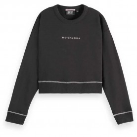блуза,дамски,блузи,scotch,&,soda,179223,sweatshirt,black