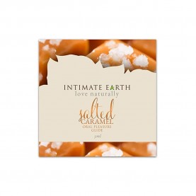 хигиена,тяло,intimate,earth,salted,caramel,3ml,sachet,lubricant,transparent,(golden)
