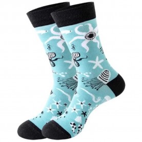 чорапи,мъжки,чорапи,scuba,gifts,sg,scks022,socks,multicolor,(sea,creatures)