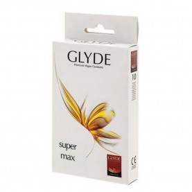 хигиена,тяло,glyde,ultra,supermax,condoms,10,units,transparent,(clear)