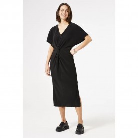 рокля,дамски,поли,и,рокли,garcia,s40083,short,sleeve,midi,dress,black