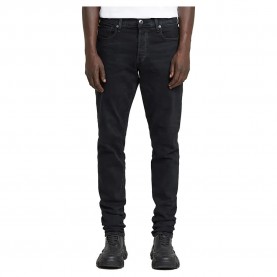 дънки,мъжки,панталони,g,star,3301,regular,tapered,jeans,worn,in,midnight,blue,od,(black)