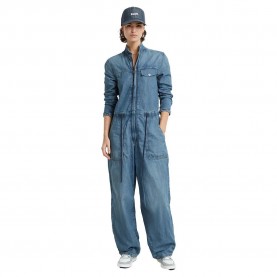 гащеризон,дамски,гащеризони,g,star,cocoon,jumpsuit,blue