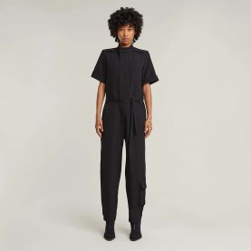 гащеризон,дамски,гащеризони,g,star,shortsleeve,workwear,jumpsuit,black