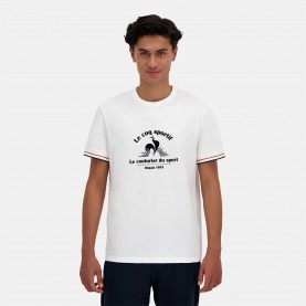 тениска,мъжки,тениски,le,coq,sportif,2422222,heritage,n°2,short,sleeve,t,shirt,white