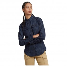риза,с,дълъг,ръкав,дамски,блузи,дамски,ризи,g,star,3301,long,sleeve,shirt,blue
