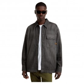 риза,с,къс,ръкав,мъжки,ризи,g,star,boxy,short,sleeve,shirt,worn,in,overcast,sky,(grey)