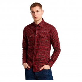 риза,с,дълъг,ръкав,мъжки,ризи,g,star,dakota,long,sleeve,shirt,red