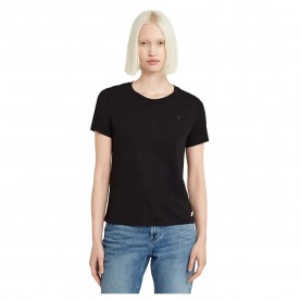 тениска,дамски,тениски,g,star,front,seam,short,sleeve,t,shirt,dark,black,(black)