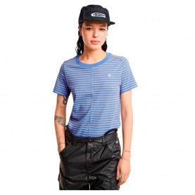 тениска,дамски,тениски,g,star,front,seam,short,sleeve,t,shirt,wedgewood,sandstorm,stripe,(blue)