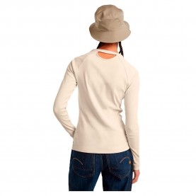 тениска,дамски,тениски,g,star,keyhole,long,sleeve,t,shirt,beige,(chalk)
