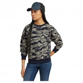 блуза,дамски,блузи,g,star,lace,aop,loose,sweatshirt,blue