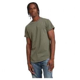 тениска,мъжки,тениски,g,star,lash,ribbed,short,sleeve,t,shirt,gs,grey,gd,(grey)