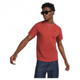 Тениска G-Star Nifous R T short sleeve T-shirt - Red (Rusty Red Gd) тениска,мъжки,тениски,g,star,nifous,r,t,short,sleeve,t,shirt,red,(rusty,red,gd)