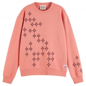 блуза,дамски,блузи,scotch,&,soda,177669,sweatshirt,pink