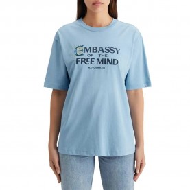 тениска,дамски,тениски,scotch,&,soda,177685,short,sleeve,t,shirt,blue