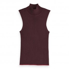 тениска,дамски,тениски,scotch,&,soda,177693,sleeveless,t,shirt,wine,(purple)