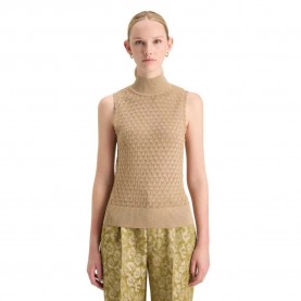 тениска,дамски,тениски,scotch,&,soda,178196,sleeveless,t,shirt,golden