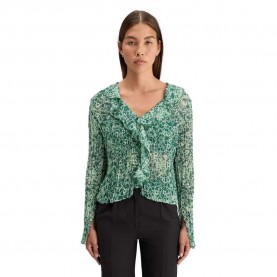 тениска,дамски,тениски,scotch,&,soda,178200,long,sleeve,t,shirt,green,(shibori,floral,green)