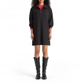 рокля,дамски,поли,и,рокли,scotch,&,soda,178960,long,sleeve,short,dress,black