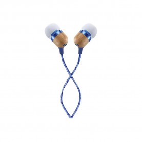 Слушалки Marley Smile Jamaica EM-JE041 earphones - Blue (Denim) слушалки,слушалки,marley,smile,jamaica,em,je041,earphones,blue,(denim)