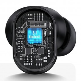 слушалки,слушалки,usams,bhubh03,wireless,earphones,black,(red)