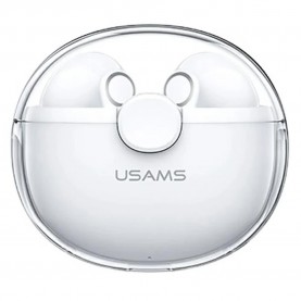 слушалки,слушалки,usams,bhubu01,wireless,earphones,white,(white)