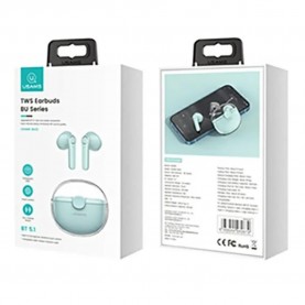 слушалки,слушалки,usams,bhubu03,wireless,earphones,green,(green)