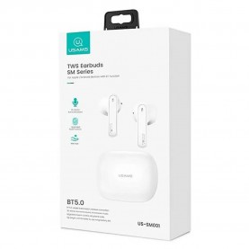 слушалки,слушалки,usams,bhusm01,wireless,earphones,white,(white)