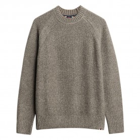 Блуза Superdry Chunky Raglan sweater - Brown (Walnut Brown) блуза,мъжки,пуловери,дамски,пуловери,superdry,chunky,raglan,sweater,brown,(walnut,brown)