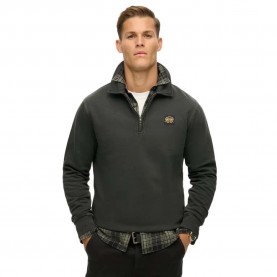 блуза,мъжки,пуловери,superdry,contrast,stitch,full,zip,sweatshirt,black