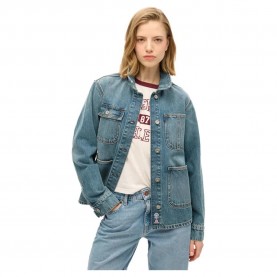 яке,дамски,якета,и,палта,superdry,embroidered,denim,chore,jacket,blue