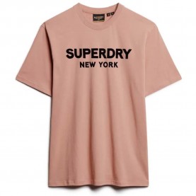 тениска,мъжки,тениски,superdry,luxury,sport,short,sleeve,t,shirt,cameo,brown,(pink)