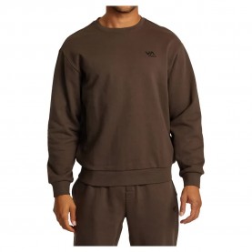 блуза,мъжки,пуловери,rvca,avyft00331,sweatshirt,brown,(mocha)