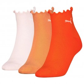 чорапи,дамски,чорапи,puma,701228108,socks,3,pairs,orange,pink,(flame,orange)