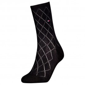 чорапи,дамски,чорапи,tommy,hilfiger,701228933,socks,black,(black)