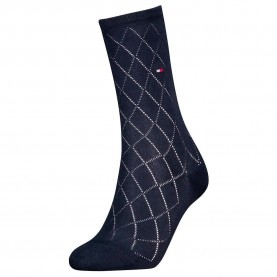 чорапи,дамски,чорапи,tommy,hilfiger,701228933,socks,navy,(blue)