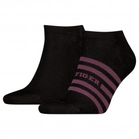 чорапи,мъжки,чорапи,tommy,hilfiger,701229852,short,socks,2,pairs,black,(black)