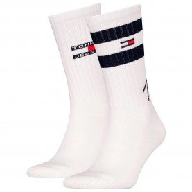 чорапи,мъжки,чорапи,tommy,hilfiger,701230657,crew,socks,2,pairs,white,(white,navy)
