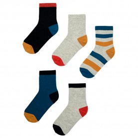 Чорапи Zippy ZKBUN0302 socks 5 pairs - Multicolor (Mixed) чорапи,мъжки,чорапи,дамски,чорапи,zippy,zkbun0302,socks,5,pairs,multicolor,(mixed)
