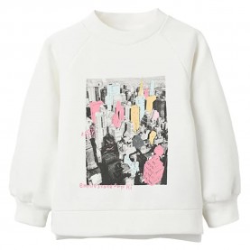 Блуза Zippy ZKGAP0202 sweatshirt - White (White) блуза,детски,блузи,zippy,zkgap0202,sweatshirt,white,(white)