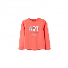 Тениска Zippy ZKGAP0303 long sleeve T-shirt - Orange (Dark Orange) тениска,мъжки,тениски,дамски,тениски,zippy,zkgap0303,long,sleeve,t,shirt,orange,(dark,orange)