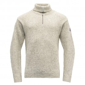 блуза,мъжки,пуловери,devold,of,norway,nansen,wool,zip,neck,sweater,beige,(grey,melange)